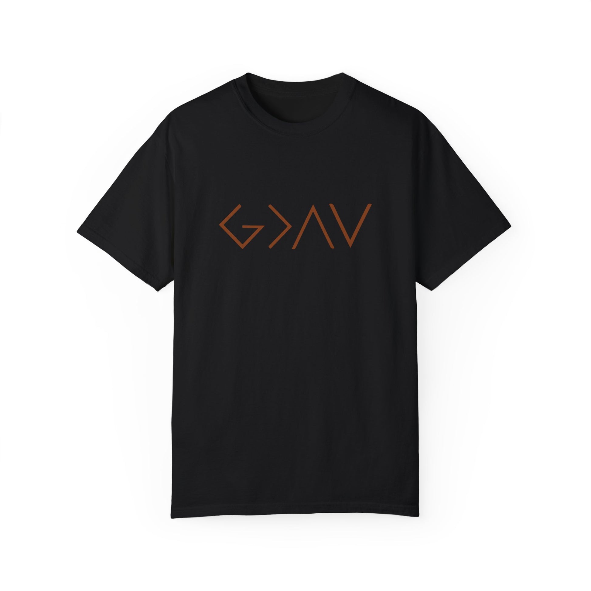     Jireh Way Jireh Way | Christian Apparel | God Is Greater T-Shirt