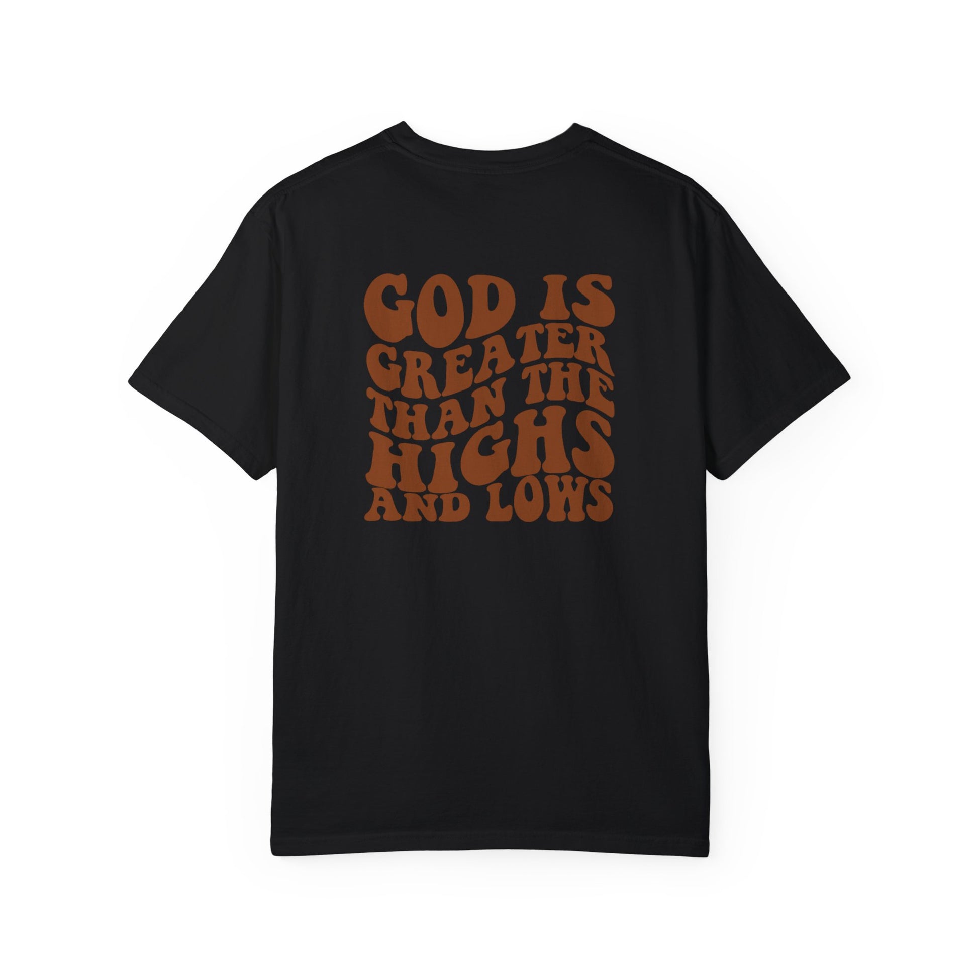     Jireh Way Jireh Way | Christian Apparel | God Is Greater T-Shirt