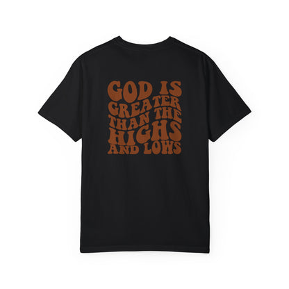     Jireh Way Jireh Way | Christian Apparel | God Is Greater T-Shirt