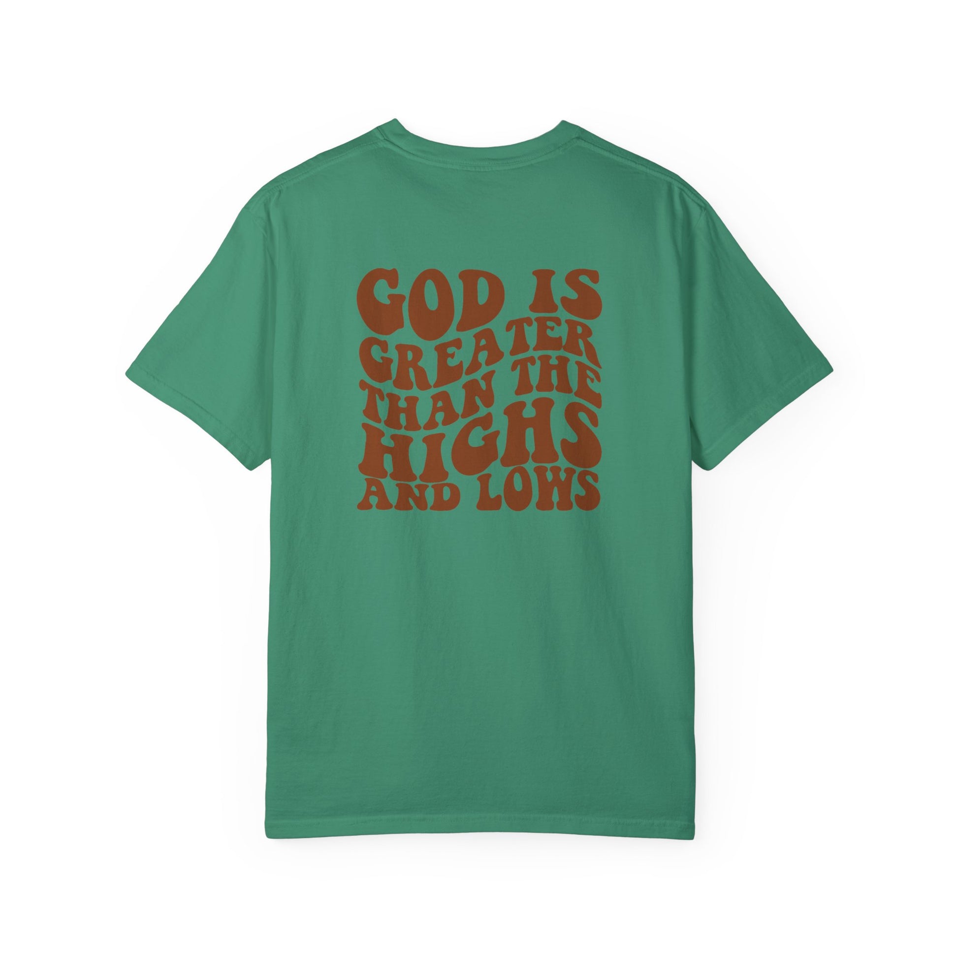    Jireh Way Jireh Way | Christian Apparel | God Is Greater T-Shirt