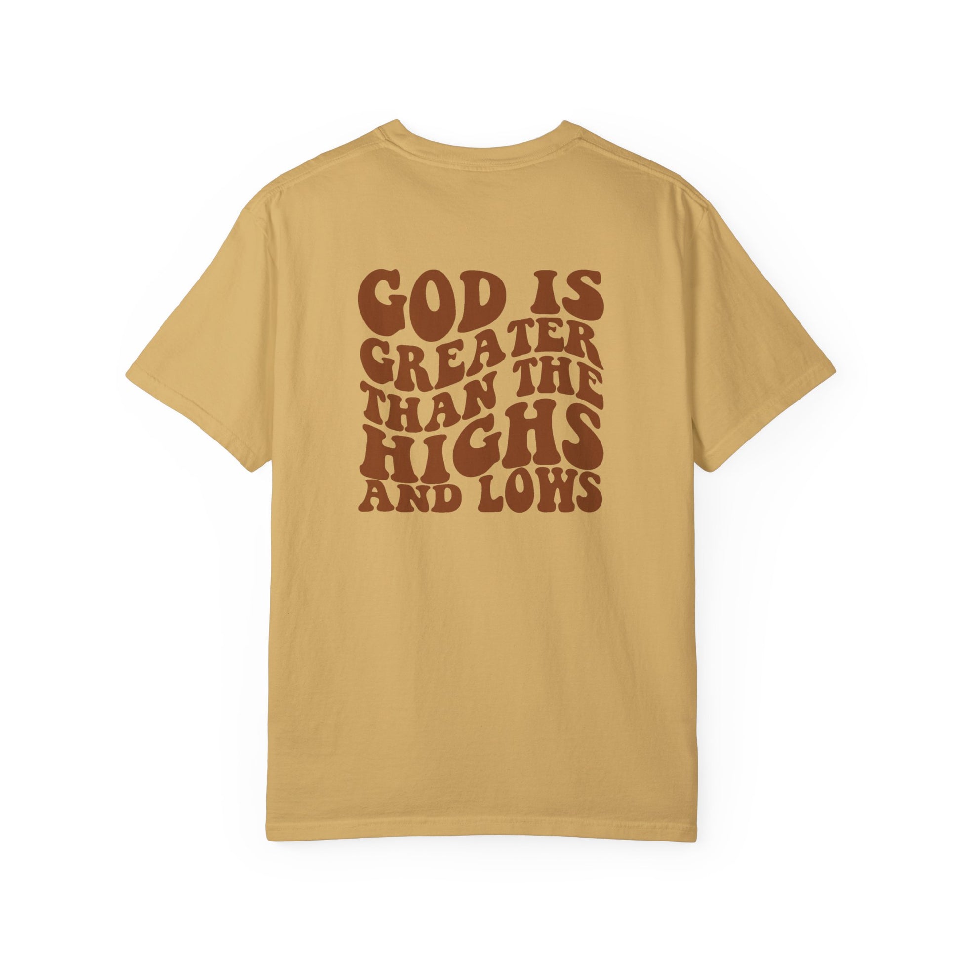     Jireh Way Jireh Way | Christian Apparel | God Is Greater T-Shirt
