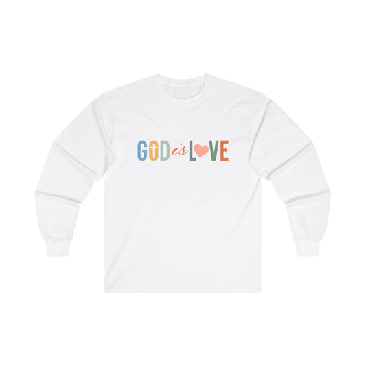     Jireh Way Jireh Way | Christian Apparel | God Is Love Long Sleeve Tee
