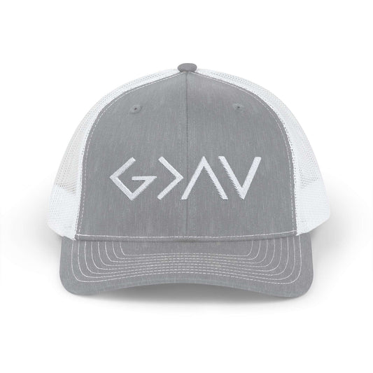     Jireh Way Jireh Way | Christian Hats | God is Greater Snapback Cap