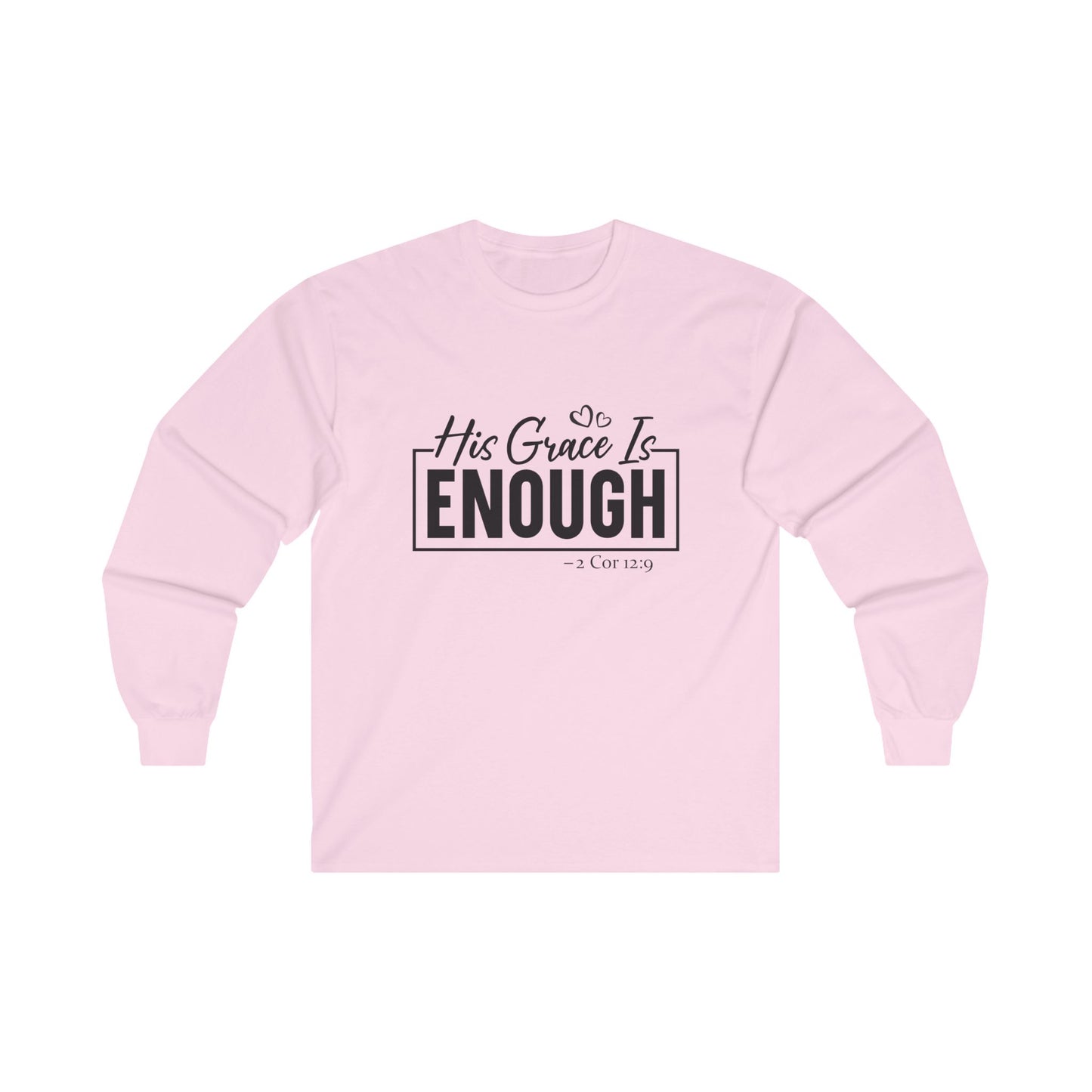     Jireh Way Jireh Way | Christian Apparel | His Grace Is Enough Long Sleeve Tee