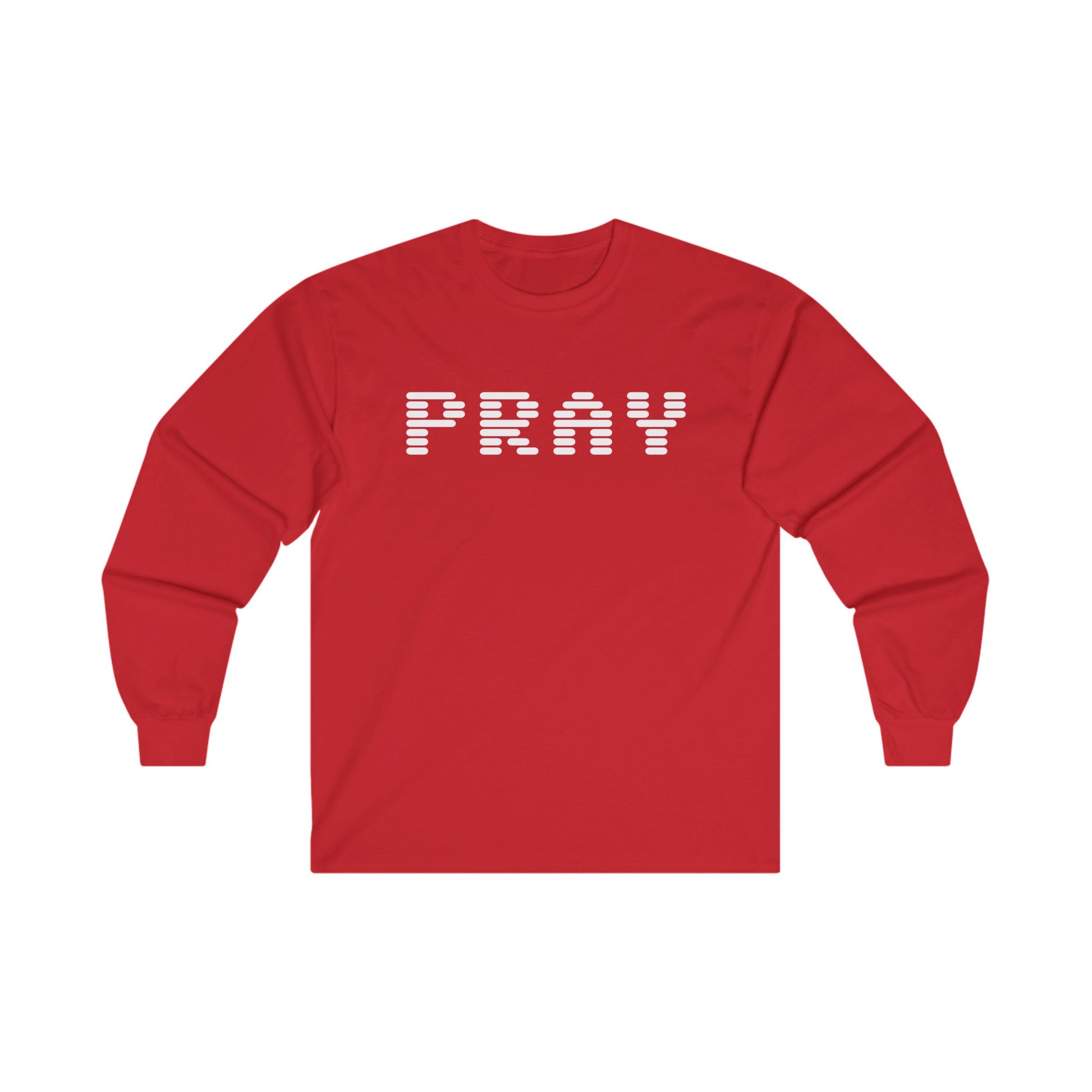     Jireh Way Faith-based Christian Apparel - Pray Long Sleeve Tee | Jirehway