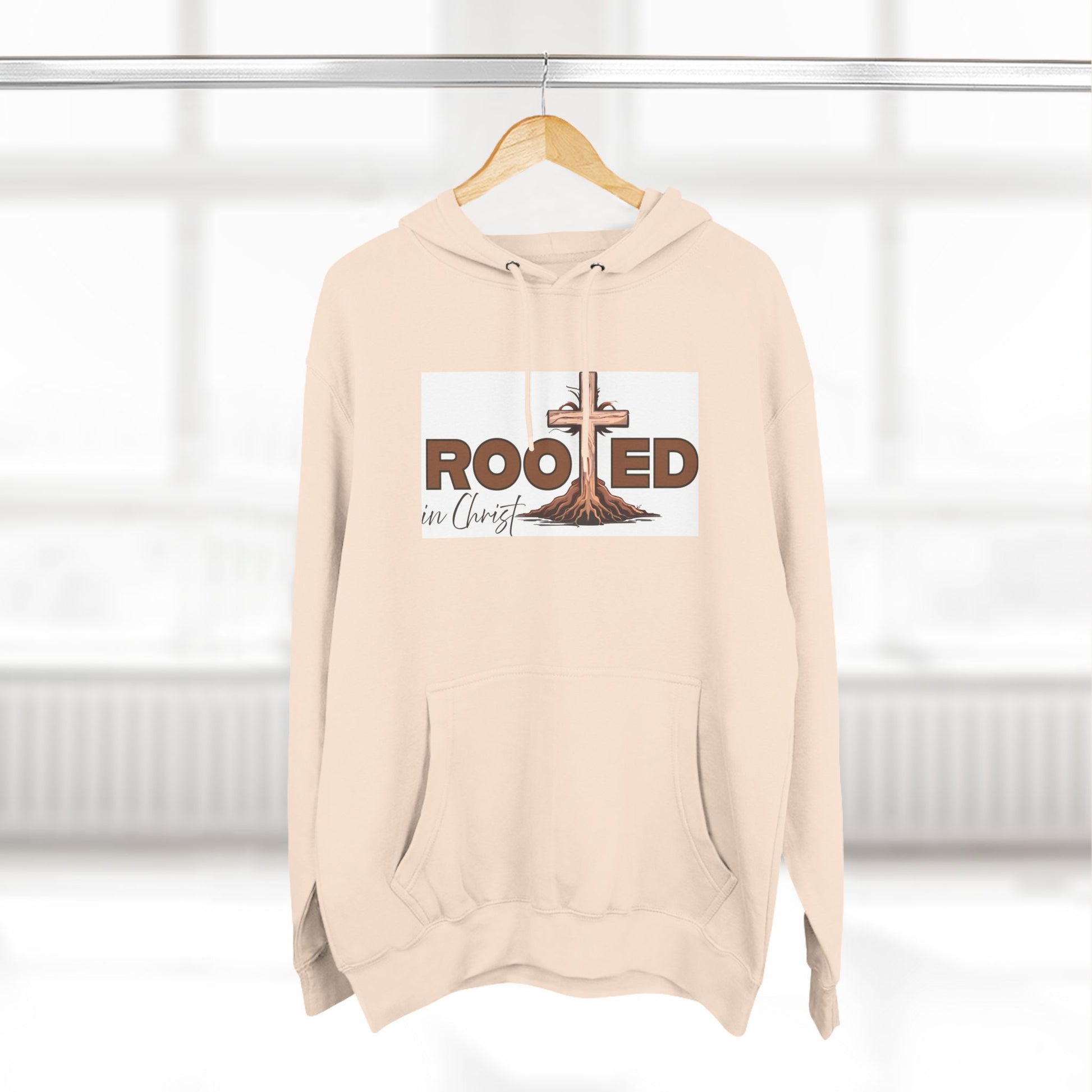     Jireh Way Christian Apparel | Rooted In Christ Fleece Hoodie