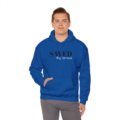     Jireh Way Saved By Grace Hoodie - Warm Stylish Sweatshirt | Jireh Way