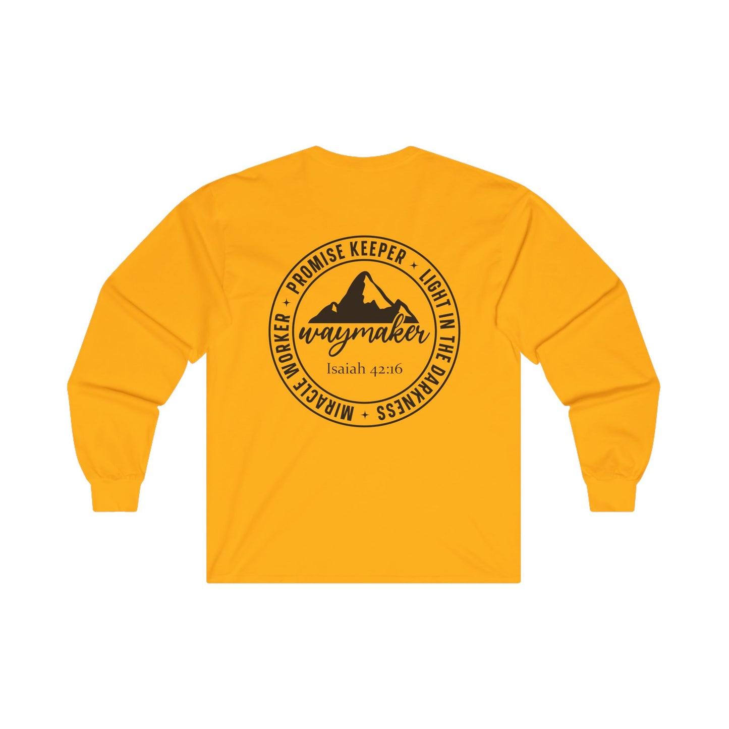     Jireh Way Jireh Way | Christian Apparel | Way Maker Long Sleeve Tee